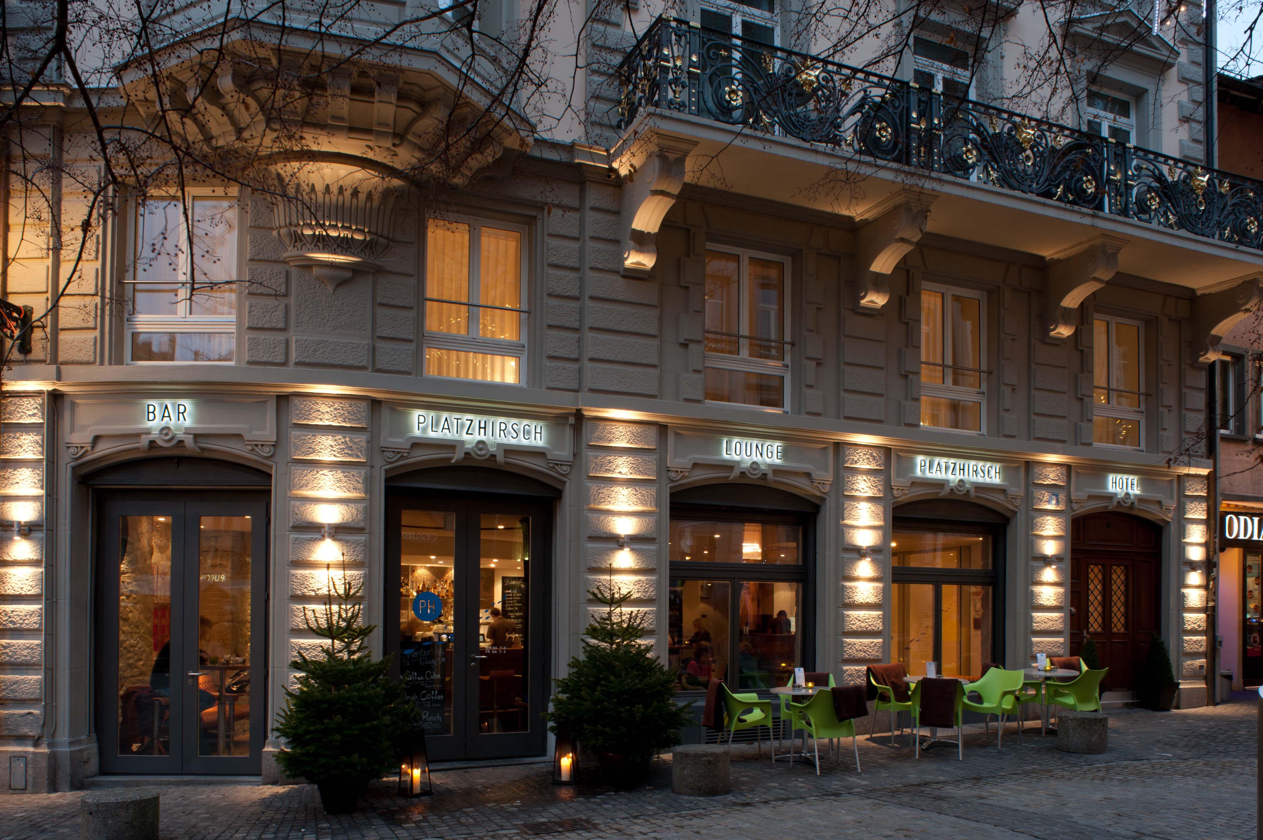 Platzhirsch Zuerich - Downtown Boutique Hotel & Sushi Lounge Dış mekan fotoğraf